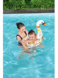 Salvavidas Flotador Inflable Cisne Glitter Bestway 36306