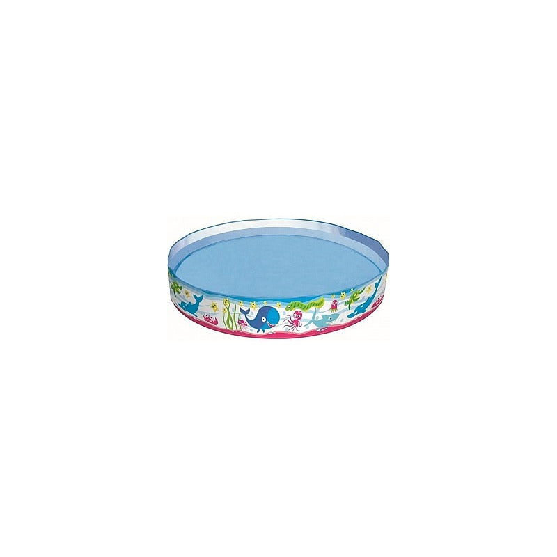 Pileta Rigida Pvc Redonda Motivo Oceano 152x25cm Bestway