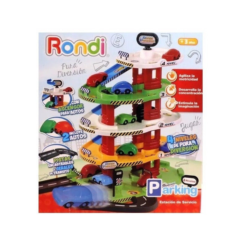Garage Parking 4 Niveles Con Pista Lavadero Ascensor Rondi