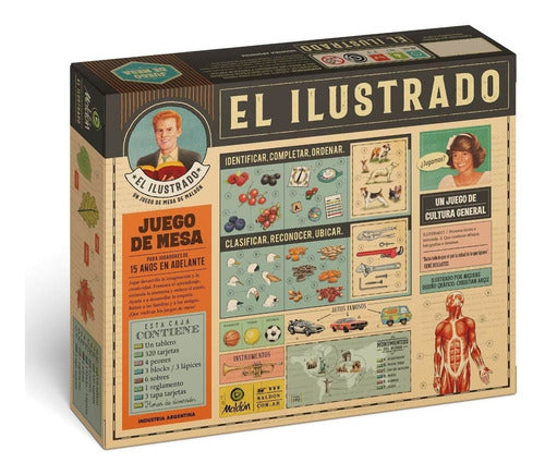 El Ilustrado Juego De Mesa Original Maldon