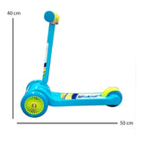 Monopatin Magic Scooter Azul 3 Ruedas Original Jem G004