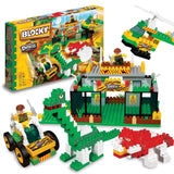 Blocky Dinos Con 260 Piezas Original Dimare 0679