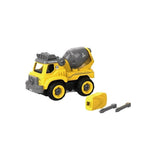 Camion Mezclador P/armar Y Desarmar Sonido Diy Ik0062