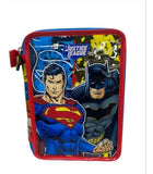 Cartuchera Justice League 2 Cierres C/utiles Lj269 Original