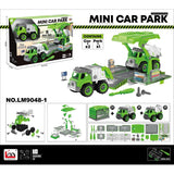 Camion Limpieza Mini Set X 2 Vehiculos Diy Ik0084
