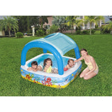 Pileta Inflable Cuadrada Techo Desmontable Bestway 52192