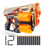 Pistola X-shot Skins Con 12 Dardos Original Zuru 7299