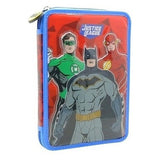 Cartuchera Justice League 1 Cierre C/utiles Lj268 Original