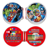 Set De Arte Avengers 58 Piezas C/licencia Original Sp553