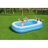 Pileta Inflable Rectangular Azul 262x175x51cm Bestway 54006