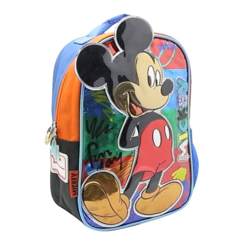 Mochila De Espalda Mickey Km038 Disney Original 12''