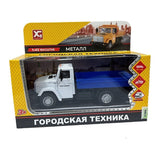 Camion Volcador Playo Metal 15cm Pull Back 6493