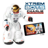 Robot Astronauta Charlie Con Luz Y Sonido Xtrem Bots 67004