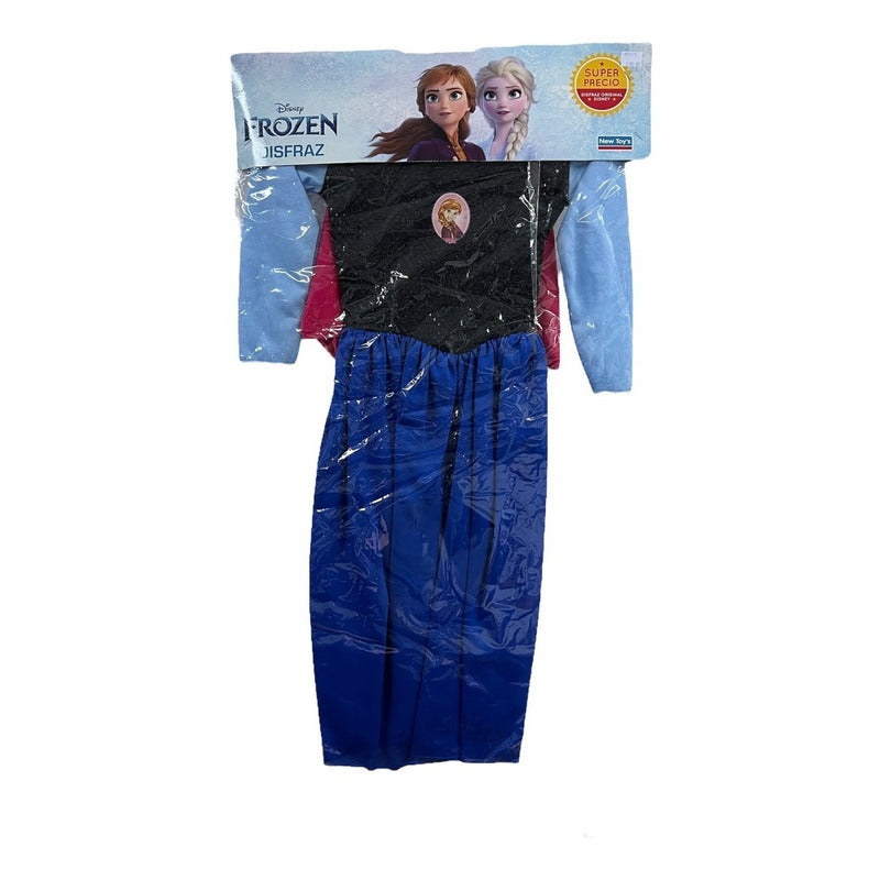 Disfraz Frozen Anna Linea Economica Lic. Original New Toys