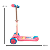 Monopatin Magic Scooter Rosa 3 Ruedas Original Jem G004
