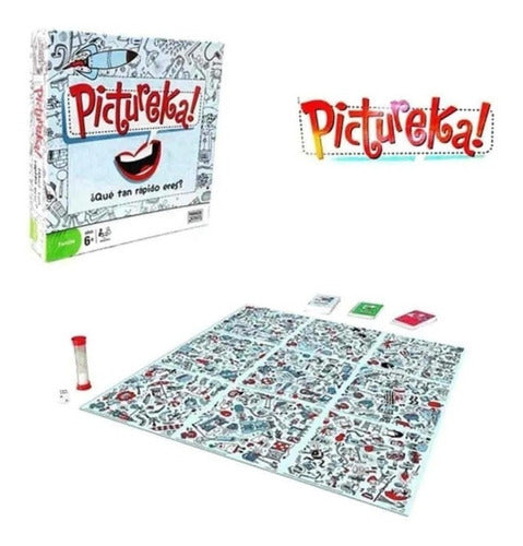 Juego De Mesa Familiar Pictureka Encuentra Imagenes Hasbro