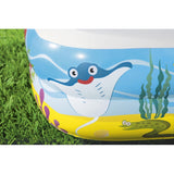 Pileta Inflable Cuadrada Techo Desmontable Bestway 52192