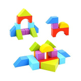 Block Game Encastre Piezas Madera Tooky Toy Ft717