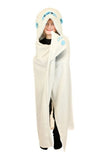 Manta De Peluche Yeti C/capucha De Animales Wabro 70236