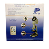 Microscopio Galileo Tmpz-c1200 1200x Con Luz Proyector Zoom
