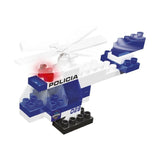 Blocky Super Policias Con 70 Piezas Original Dimare
