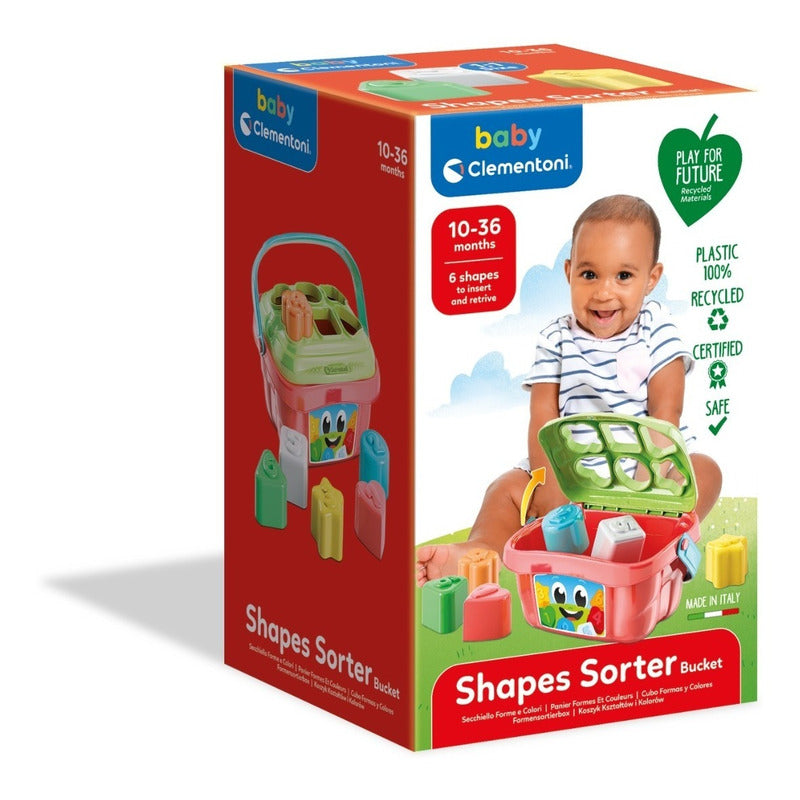 Cesta De Encastre Shapes Sorter Clementoni Ft754