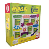 Masa Para Moldear 6 Potes Grandes Original De Antex