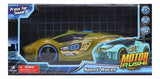Auto De Carreras Con Luz Y Sonido Motor Rush