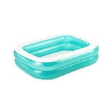 Pileta Inflable Rectangular 54005 Azul 201x150x51cm Bestway