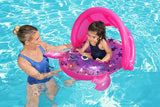 Asiento Flotador Inflable Salvavidas C/techo Bestway 34125