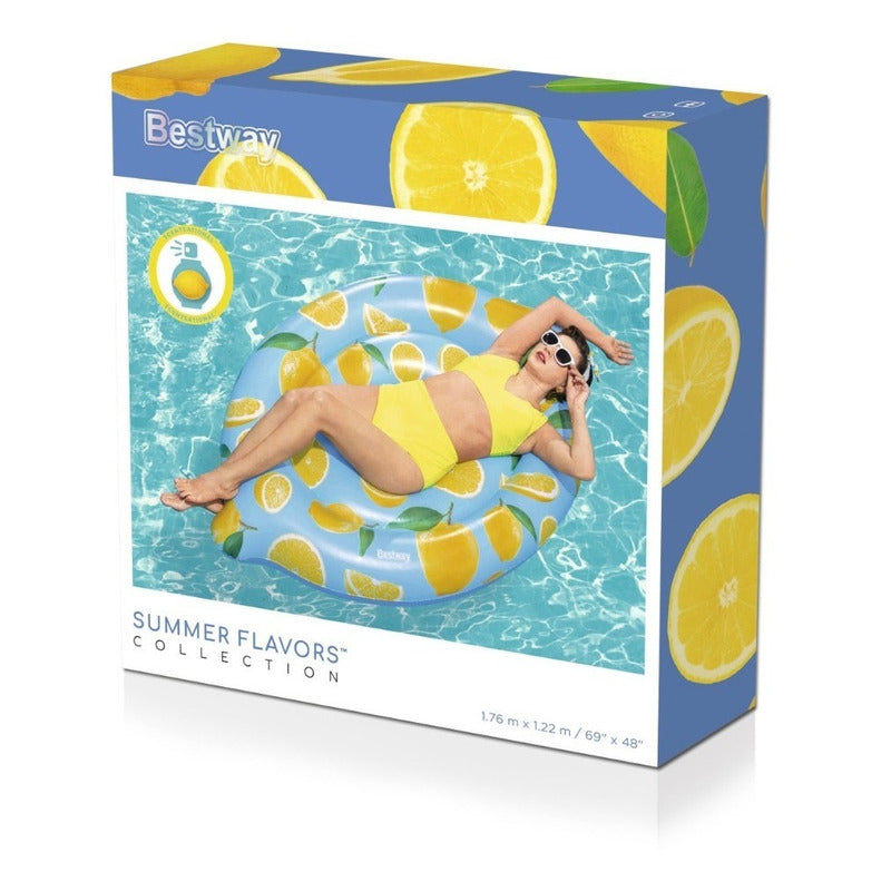 Isla Limon Flotador Inflable Salvavidas 43392 Bestway
