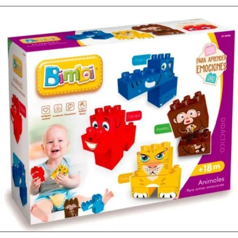 Bimbi Bloques Animales Didactico Dimare 0246
