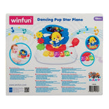Piano Con Perrito Bailarin Con Luz Y Sonido 0796 Winfun
