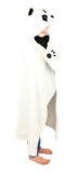 Manta De Peluche Oso Panda C/capucha De Animales Wabro 70238