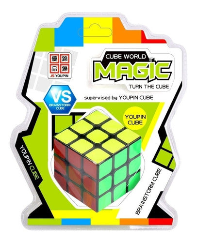 Cubo Magico Cube World Magic 3x3 En Blister