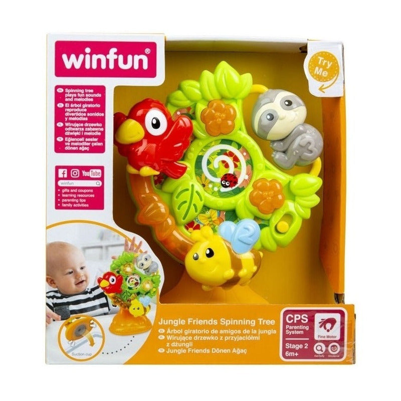 Arbol Giratorio Amigos De La Jungla C/sopapa 0769 Winfun