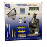 Microscopio Galileo Tmpz-c1200 1200x Con Luz Proyector Zoom