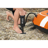 Inflador Bestway Doble Accion 30 Cm Adaptador 3 Picos 62002