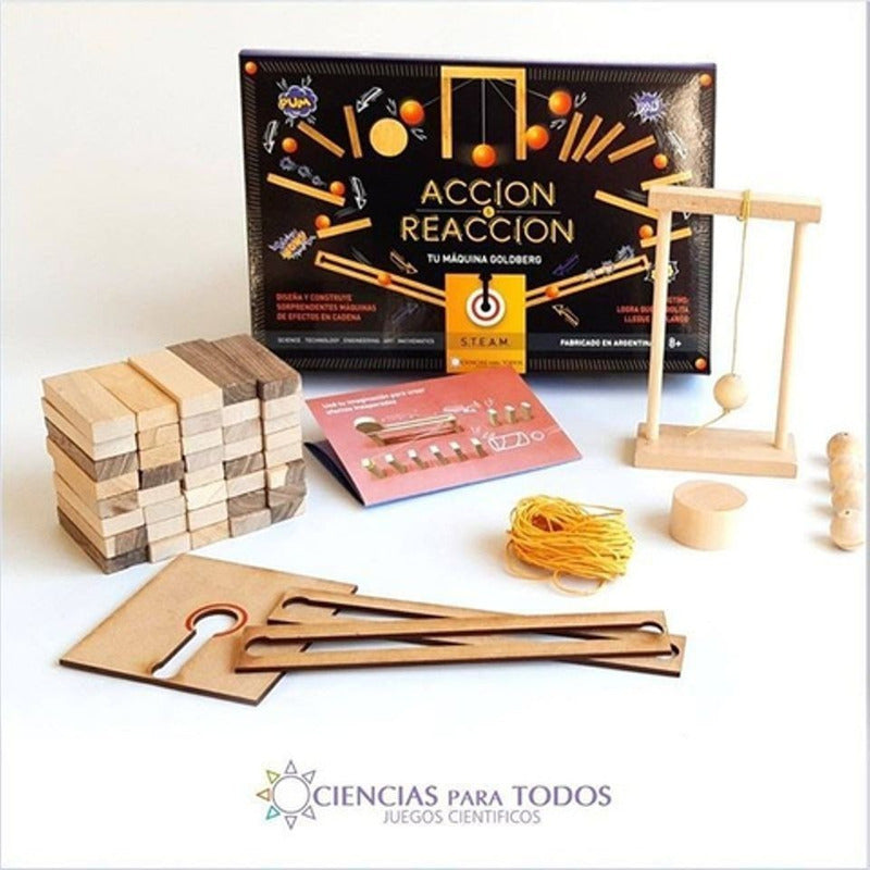 Accion Y Reaccion Juego Kit De Ciencias Para Niños