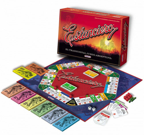 Juego De Mesa Estanciero Deluxe Original Toyco