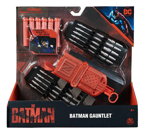 Batman Guante Puño Lanza Dardos Original Dc 67838