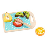Cortando Frutas Encastre Piezas Madera Tooky Toy Ft689
