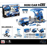 Camion Policia Mini Set X 2 Vehiculos Diy Ik0067