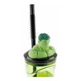 Vaso Hulk Con Figura En 3d Licencia Original Sp466