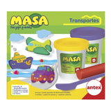 Masa Para Moldear Modelo Transportes De Antex