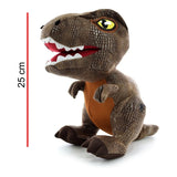 Peluche Jurassic World Dinosaurios Con Sonido 24cm Jw016