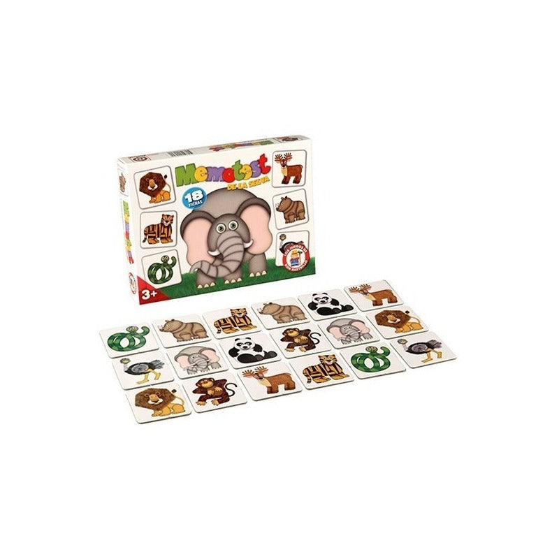 Memotest De La Selva Juego De La Memoria Original Ruibal