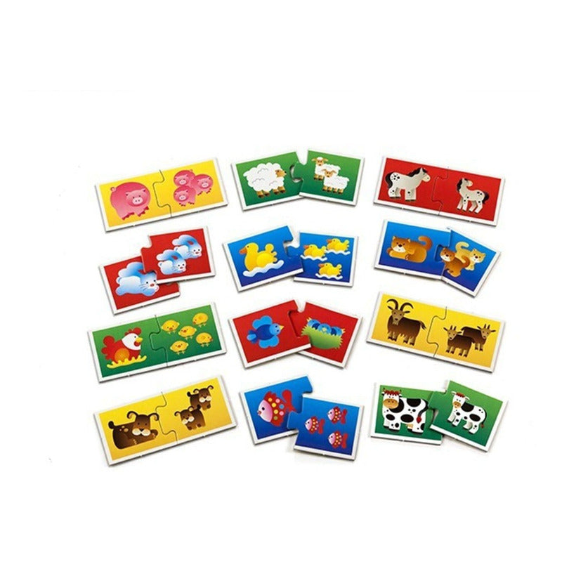 Las Familias Juego Puzzle Original Ruibal