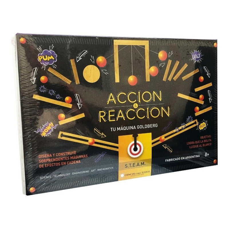 Accion Y Reaccion Juego Kit De Ciencias Para Niños