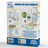 Juego De Eco Ciencia Energía Con Recursos Naturales Galileo